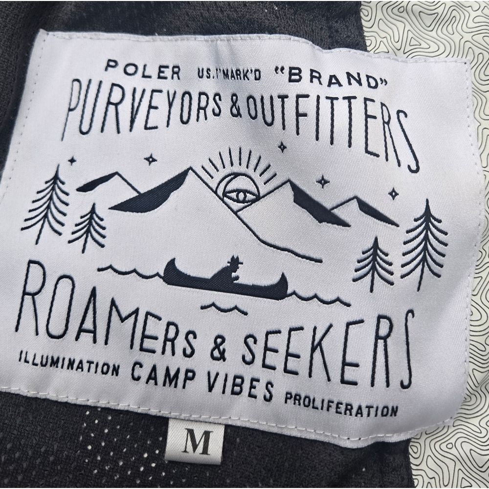 Poler Women's 2.5L BIRCH JACKET Camp Vibes Dark Gray Size Med fall - Picture 5 of 13